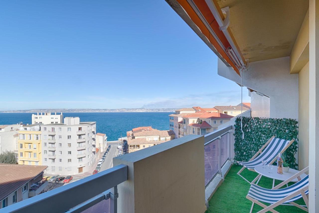 Vue Feerique Sur La Mer - Air Rental Marseille Exterior photo